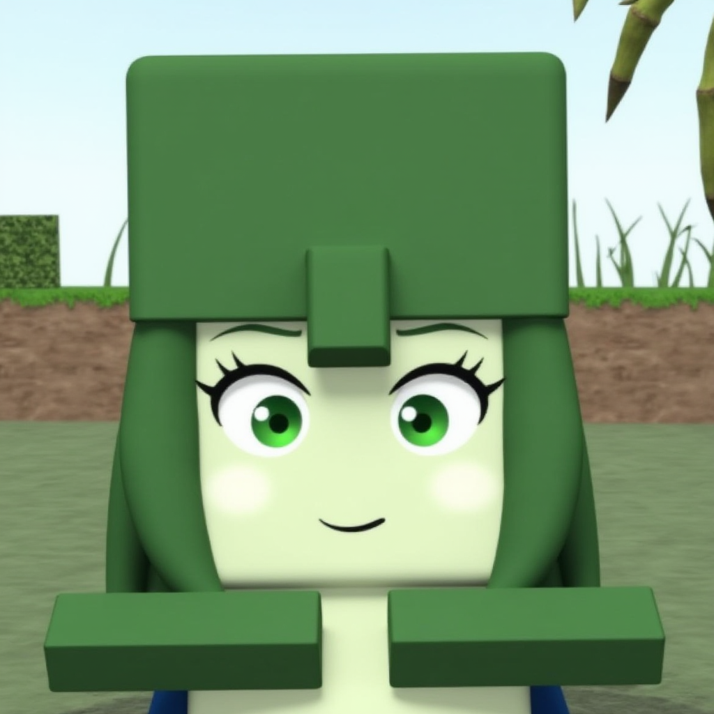 Slime Girl Mod in Minecraft